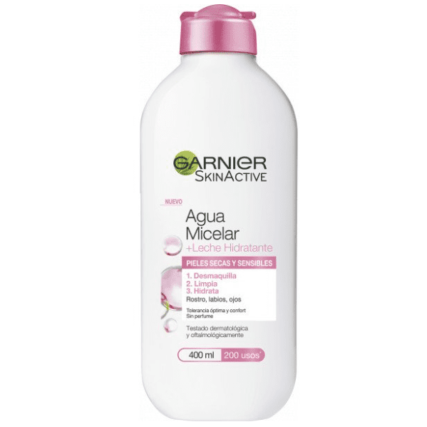 Agua micelar garnier skin active