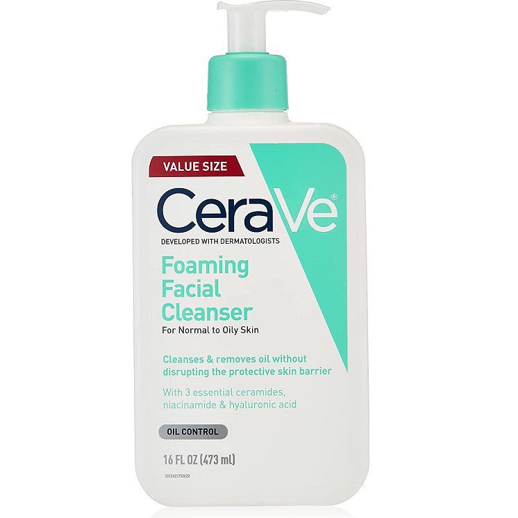 Limpiador facial Cerave piel normal a grasa