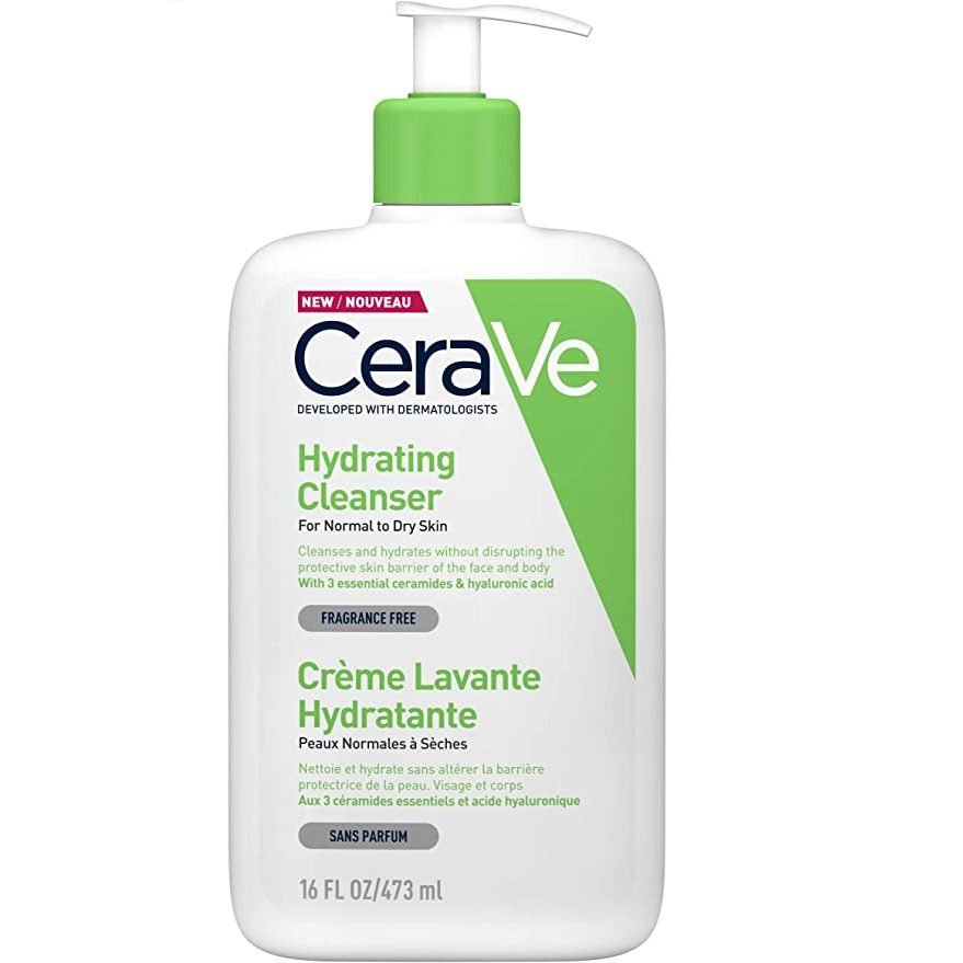 Limpiador facial Cerave piel normal a seca