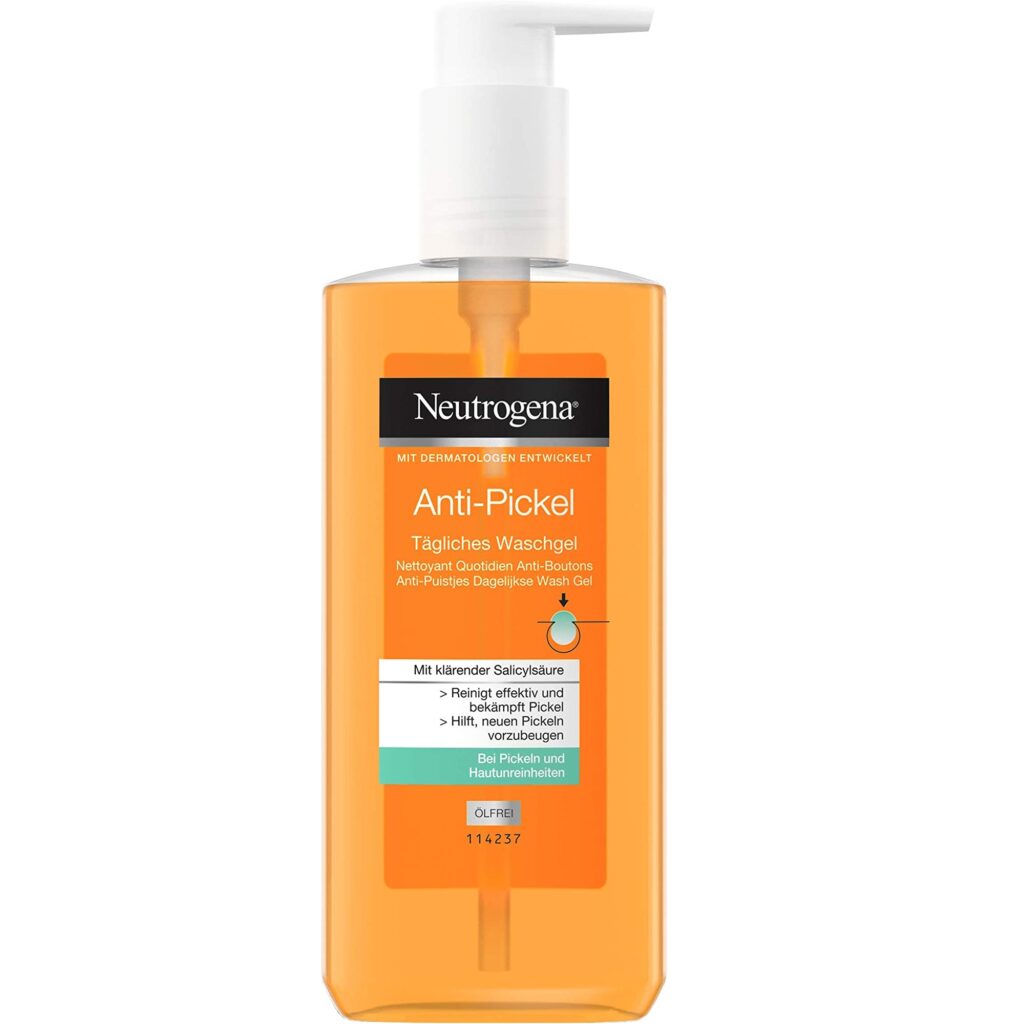 Neutrogena limpiador facial con ácido salicílico